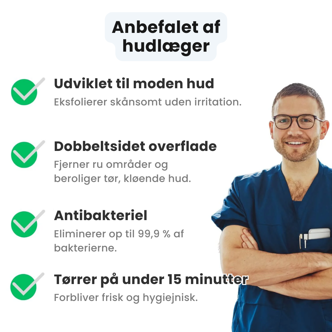 Blissy™ Eksfolierende Antibakteriel Badehåndklæde