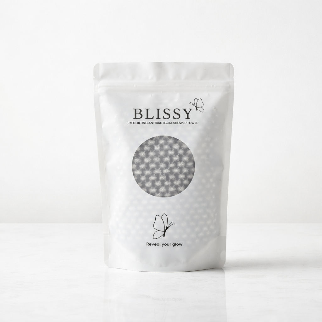 Blissy™ Eksfolierende Antibakteriel Badehåndklæde